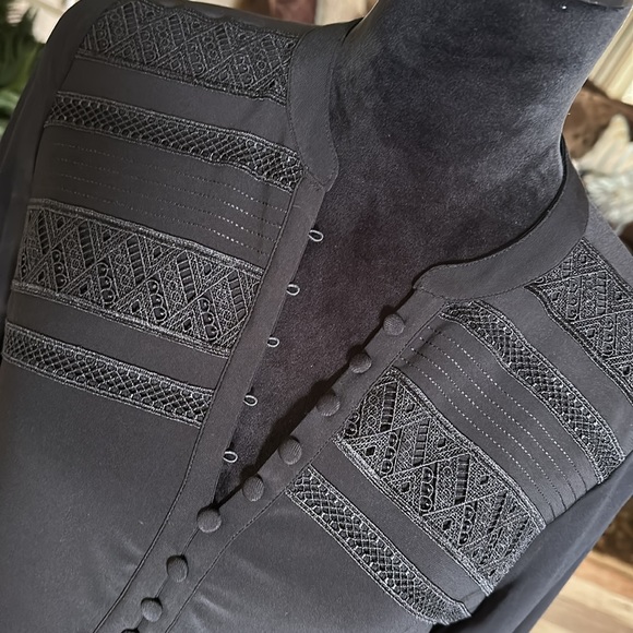 WHBM collarless tunic - Picture 4 of 8